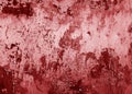 Grungy rusted metal surface in red tone Royalty Free Stock Photo