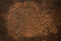 Grungy rusty metal texture Royalty Free Stock Photo