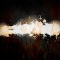 Grungy Splatter Template Royalty Free Stock Photo