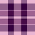 Grungy tartan textile plaid, striped background check vector. October texture fabric seamless pattern in light and dark colors