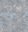 Grungy Textured Tiled Background