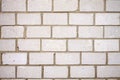 Grungy urban really white brick wall