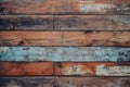 Grungy, vibrant, aged timber backdrop with a pop of color.