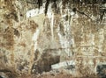 Grungy wall Sandstone surface background Royalty Free Stock Photo