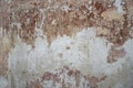 Grungy weathered vintage plaster wall surface