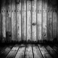 Grungy wooden wall