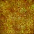 Grungy Yellow and Brown Abstract Background with Small Squares