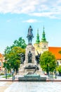 The Grunwald Monument in the plac Jana Matejki Krakow Poland...IMAGE Royalty Free Stock Photo