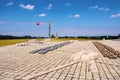 Grunwald, Poland - Grunwald battlefield monument and museum of historic battle between Poland, Lithuania and Teutonic Knights of