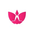 butterfly logo insect simple logo