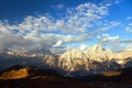 Gruppo del Sorapis, Alps dolomites mountains, Italy Royalty Free Stock Photo