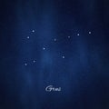 Grus constellation, Cluster of stars, Crane constellation