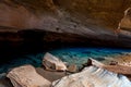 Gruta Azul Blue Grotto in Chapada Diamantina, Bahia, Brazil