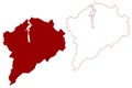 Gruyere District (Switzerland, Swiss Confederation, Canton of Fribourg or Freiburg)