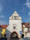 Medieval Brama Kamienna, The Stone Gate in historical old town in Gryfice, Poland.