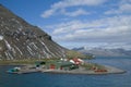 Grytviken Station - South Georgia Royalty Free Stock Photo