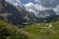 GrÃÂ¶dnerjoch, Dolomites, Italy Royalty Free Stock Photo