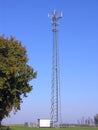 GSM antenna station Royalty Free Stock Photo
