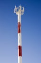 Gsm antenna and transmitter Royalty Free Stock Photo