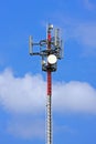 Gsm telecommunication tower Royalty Free Stock Photo