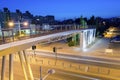 GSO sports park bridge, Limassol, Cyprus Royalty Free Stock Photo