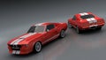 GT500CR red Royalty Free Stock Photo