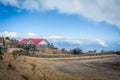 GTA trekkers` hut, Tonglu, West Bengal, India Royalty Free Stock Photo