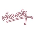 GTA vice city symbol logo vector