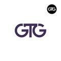 GTG Logo Letter Monogram Design Royalty Free Stock Photo