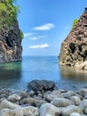 Gua Sarang at Sabang, Indonesia Royalty Free Stock Photo