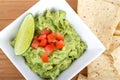 Guacamole avocado dip Royalty Free Stock Photo