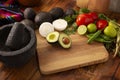 Guacamole ingredients