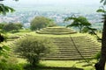 Guachimontones Round Pyramids Royalty Free Stock Photo