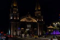 Guadalajara Central Cathedral Cathedral of the Assumption of Our Lady, in Jalisco, Mexico Royalty Free Stock Photo