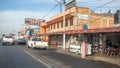 Guadalajara, Jalisco / Mexico. January 14th. 2020. Mexican food restaurant with a stall on the edge of the road