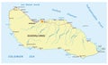 Guadalcanal Island map