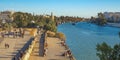 Guadalquivir River View, Sevilla, Spain