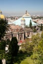 Guadalupe Basilica in Mexico City. Faith, exterior. Royalty Free Stock Photo