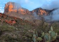 Guadalupe Mountains Sunrise Royalty Free Stock Photo