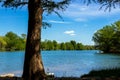 Guadalupe River in Kerrville-Schreiner State Park in Texas Royalty Free Stock Photo