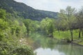 Guadalupe River in the Texas Hill Country during Spring