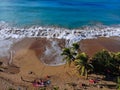 Guadeloupe drone view