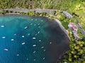 Guadeloupe fishing harbor