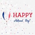 Guadeloupe National Day patriotic poster. Royalty Free Stock Photo