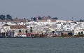 The Guadiana River And Ayamonte Spain