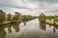 Guadiana River in Merida, Spain