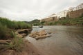 Guadiana River in Mertola Royalty Free Stock Photo