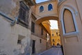 Guadix Cathedral arch in Granada Spain