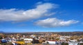 Guadix village skyline in Granada Spain Royalty Free Stock Photo