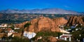 Guadix village skyline in Granada Spain Royalty Free Stock Photo